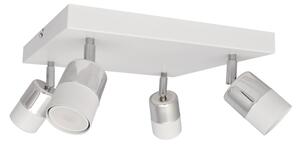 LED Reflektor TUBSSON 4xGU10/4,8W/230V bela/sijajni krom