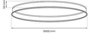 Tračni sistem MAGNETIC TRACK pr. 60 cm črna