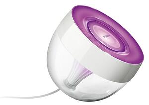 Philips Hue LED namizna svetilka Iris (Bele barve/prozorna, Višina: 19,4 cm)