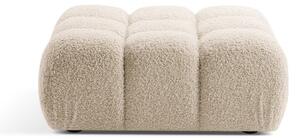 Bež modularni otoman iz tkanine bouclé Bellis – Micadoni Home