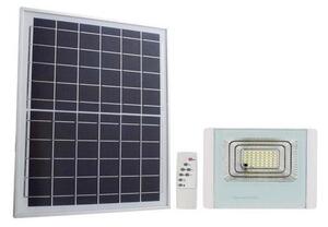 LED Zunanji solarni reflektor LED/12W/3,2V IP65 4000K + Daljinski upravljalnik