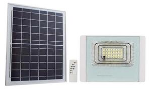 LED Zunanji solarni reflektor LED/20W/3,2V IP65 4000K + Daljinski upravljalnik