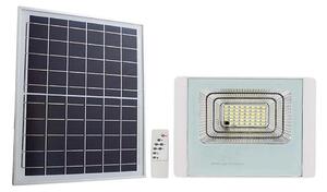 LED Zunanji solarni reflektor LED/20W/3,2V IP65 6400K + Daljinski upravljalnik