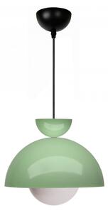 Zelena viseča svetilka s kovinskim senčilom ø 25 cm Arta – Opviq lights