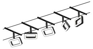 Paulmann 94485 - SET 5xLED/4,8W Reflektor FRAME 230V črna