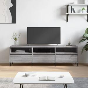 VidaXL TV omarica siva sonoma 150x30x44,5 cm inženirski les