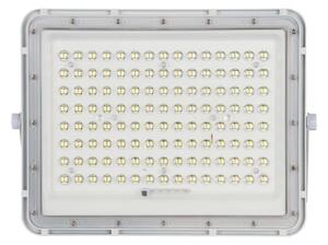 LED Zunanji solarni reflektor LED/20W/3,2V 4000K bela + Daljinski upravljalnik