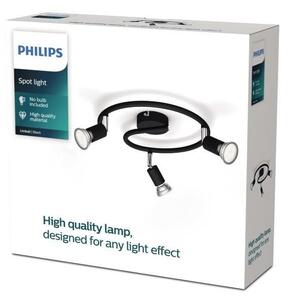 Philips - Reflektor LIMBALI 3xGU10/50W/230V črna