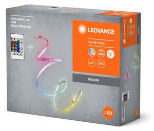 Ledvance - LED RGB Zatemnitveni trak FLEX AUDIO 3m LED/12,5W/230V + Daljinski upravljalnik