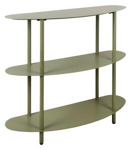 Zelen kovinski regal 90x82x28 cm Riqueza – Leitmotiv