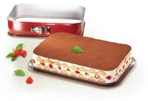 Tefal - Zložljiva oblika za torte DELIBAKE 36x24 cm rdeča