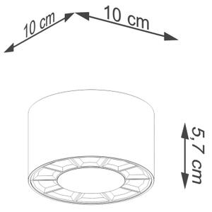 Sollux SL.1254 - LED Reflektor DIO LED/10W/230V bela