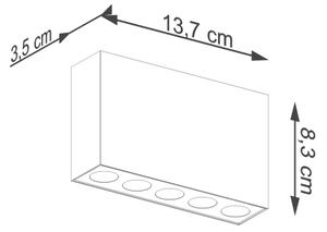 Sollux SL.1212 - LED Reflektor SOLE LED/11W/230V črna