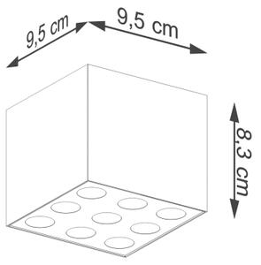 Sollux SL.1211 - LED Reflektor OZZY LED/16W/230V črna