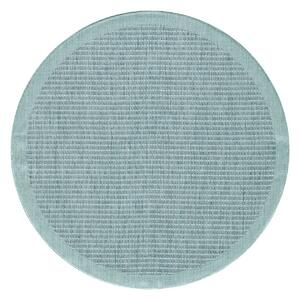 Modra okrogla notranja in zunanja preproga ø 120 cm Giza 1410 – Ayyildiz Carpets