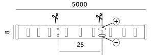 LED Trak LED/50W/12V 5 m 6500K