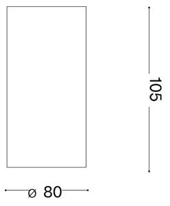 Ideal Lux - LED Reflektor NITRO LED/10W/230V CRI 90 bela