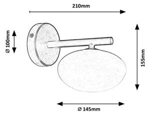 Rabalux - Stenka svetilka 1xG9/28W/230V