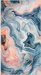 Modra/rožnata pralna preproga 60x100 cm Colors of Joy – Vitaus