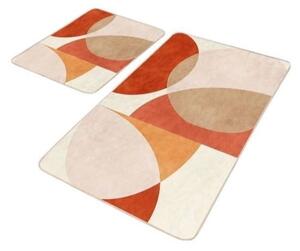 Žametne kopalniške preproge v kompletu 2 ks 60x100 cm – Mila Home