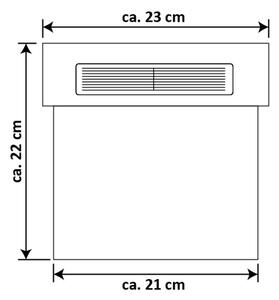 Spot-Light 6710102 - LED Solarna hišna številka LED/2x0,07W/2,4V IP44