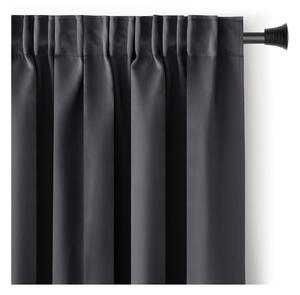 Temno siva zavesa za delno zatemnitev 140x270 cm Kierra – Restilo