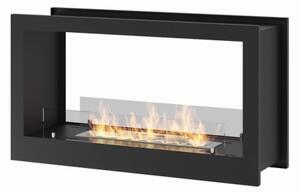 InFire - Vgradni BIO kamin 90x50 cm 3kW bifacial