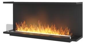 InFire - Vgradni BIO kamin 120x50 cm 3kW črna