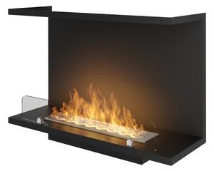 InFire - Vgradni BIO kamin 80x45 cm 3kW črna