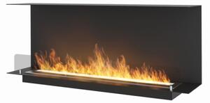 InFire - Vgradni BIO kamin 120x45 cm 3kW črna