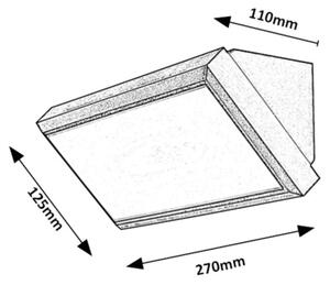 Rabalux 7282 - LED Zunanja stenska luč RAPLA LED/12W/230V IP54
