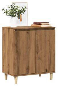 VidaXL Sideboard artisian hrast 60x35x70 cm konstruiran les