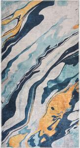 Rumena/modra pralna preproga 60x100 cm Colors of Joy – Vitaus