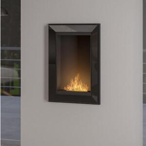 InFire - Vgradni BIO kamin 79x55 cm 3kW črna