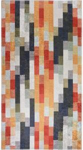 Oranžen/siv pralen tekač 80x200 cm Blocks of Fun – Vitaus