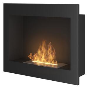 InFire - Vgradni BIO kamin 49x60 cm 3kW črna