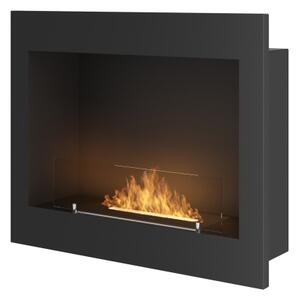 InFire - Vgradni BIO kamin 49x60 cm 3kW črna