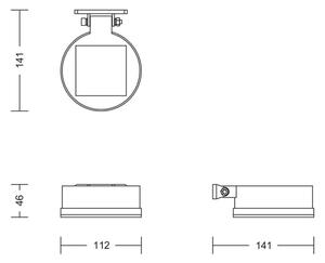 Philips - LED Solarna stenska svetilka VYNCE LED/1,5W/3,7V IP44