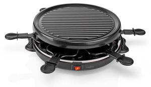 Nedis FCRA210FBK6 - Raclette žar z dodatki 800W/230V