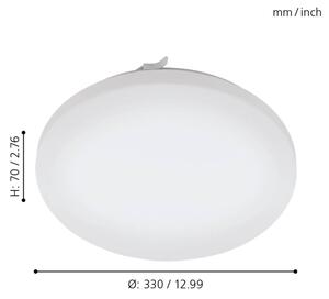 Eglo 79523 - LED Kopalniška stropna svetilka TUSCOLA LED/14,6W/230V IP44