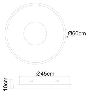 Globo 41758-42B - LED Zatemnitvena stropna svetilka JOLLI LED/42W/230V + Daljinski upravljalnik