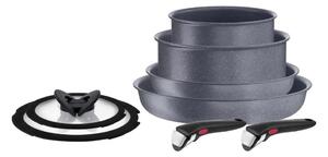 Tefal - Set kuhinjske posode 8 kos INGENIO NATURAL FORCE