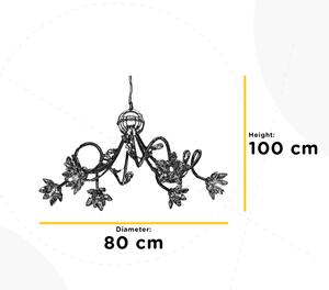 ONLI - Lestenec na vrvici NINFEA 6xG9/6W/230V