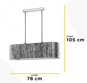 ONLI - Lestenec na vrvici MADU 2xE27/22W/230V