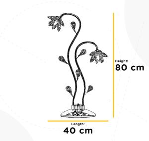 ONLI - Namizna svetilka NINFEA 2xG9/6W/230V 80 cm