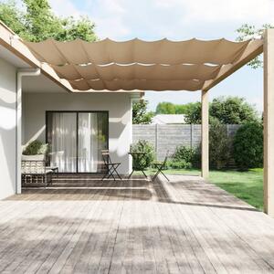 VidaXL Vertikalna markiza taupe 200x360 cm tkanina oxford