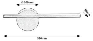 Rabalux 78034 - LED Stenska svetilka SABIRA LED/6W/230V 4000K