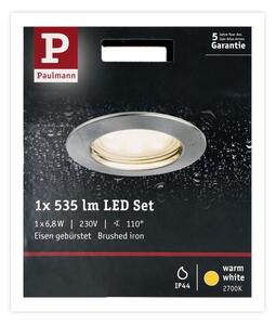 Paulmann 93975 - LED/6,8W IP44 Kopalniška vgradna svetilka COIN 230V