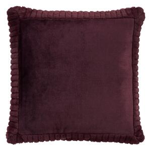 Okrasna blazina iz mikropliša 55x55 cm Velvet and Faux Fur – Catherine Lansfield