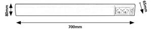 Rabalux 78065 - LED Podelementna svetilka BATH LED/15W/230V 4000K